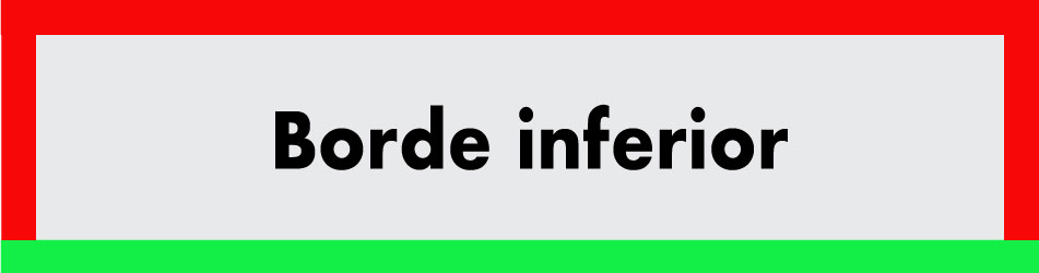 Borde inferior